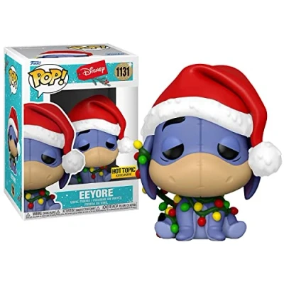 Image de Figurine Funko Pop Disney Eeyore with lights Holiday 2021