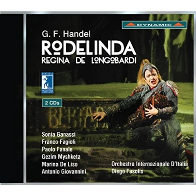 Afbeelding van Orchestra Internazionale D&#039;Italia, Diego Fasolis Händel: Rodelinda (2 CD)