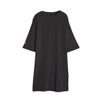 Afbeelding van Puma Activewear Oversized TEE Sport Tshirt, Dames, Maat: Small, Black