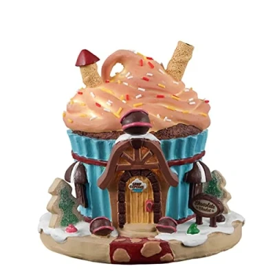 Afbeelding van Lemax Chocolate Chalet, B/o (3v) Kersthuisjes &amp; Kerstdorpen