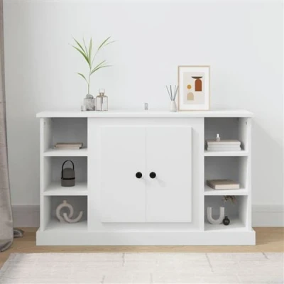 Afbeelding van vidaXL Dressoir 100x35,5x60 cm bewerkt hout wit