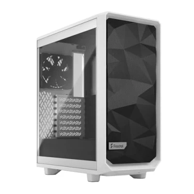Image de FRACTAL DESIGN Boîtier PC Meshify 2 Compact Blanc Panneau Verre Trempé Transparent