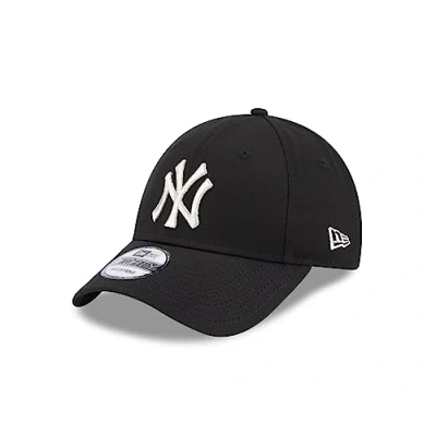 Afbeelding van New York Yankees Cap Dames Metallic Logo Black Fall &#039;23 Collectie One Size Era Caps 9Forty NY Pet Petten