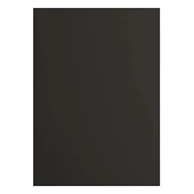 Afbeelding van vaessen creative Florence Kartonnen papier, zwart, 200 g, 100 vellen, glad oppervlak, voor schilderen, scrapbooking, cartografie, perforator en meer, DIN A4