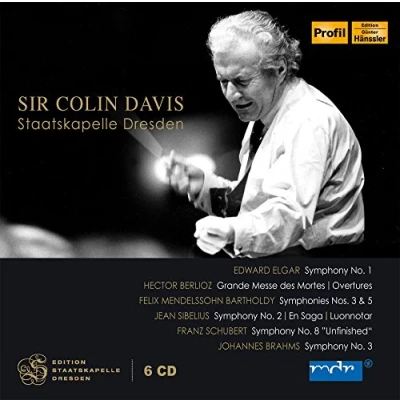 Afbeelding van Staatskapelle Dresden, Sir Colin Davis Elgar: Symphony No 1/Berlioz: Grandede Messe Des Montes (6 CD)
