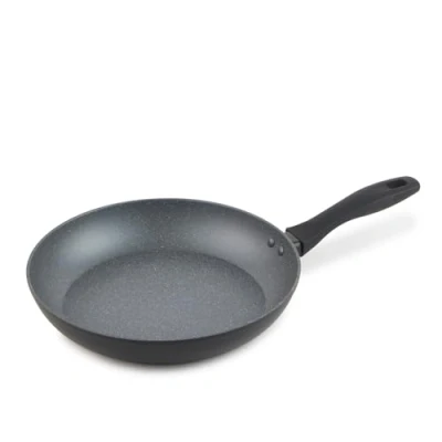 Afbeelding van Russell Hobbs RH028001EU7 metalen marmeren koekenpan 28 cm anti aanbakpan voor eieren / omelet, inductiepan, weinig of geen olie, gezond koken, aluminium kookgerei