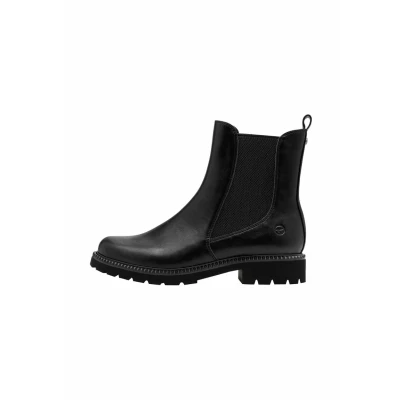 Afbeelding van Tamaris Chelsea Enkelkaarsjes, Dames, Maat: 42, Black Schoenen
