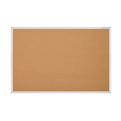 Afbeelding van Design prikbord SP magnetoplan, kurk, 900 x 600mm