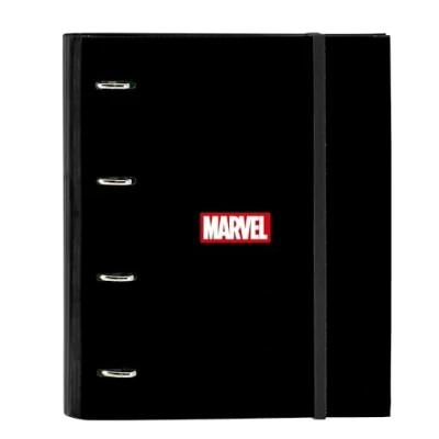 Afbeelding van Ringmap Marvel Zwart (27 x 32 3.5 cm)