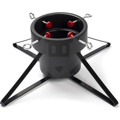 Afbeelding van Kerstboomstandaard Ø 5 tot 14 cm (Waterreservoir van 2.8 L, Bomen 250 cm, Zwart)