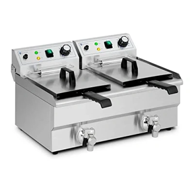 Afbeelding van Royal Catering Elektrische friteuse 2 x 11 L royal_catering 230 V