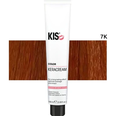 Afbeelding van KIS KeraCream Color Haarverf 100ml 7 K