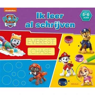 Afbeelding van Paw Patrol Ik leer al schrijven (5 6 j.)