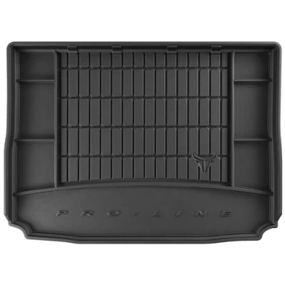 Afbeelding van M MOTOS Kofferbakmat voor Suzuki SX4 S Cross vanaf 2016, verbeter je reiscomfort met de zwarte antislip automat alle weersomstandigheden, bescherming tegen vuil
