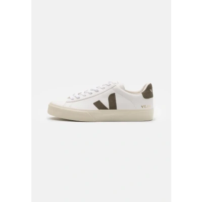 Afbeelding van Veja heren Campo sneaker van leer in de kleur Khaki, maat: 43