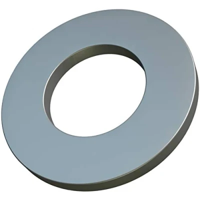 Afbeelding van M12 platte sluitringen van roestvrij staal A2 (10 stuks) voor het afdichten schroeven. Afdichtingsringen gecertificeerd volgens ISO 7089 DIN 125 (13 mm x 24 mm)