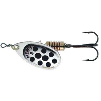 Afbeelding van Mepps Aglia Spinner Zilver/Zwart 4,5g