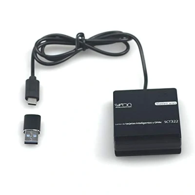 Image de Sveon SCT322 lecteur de cartes à puce Intérieur Noir