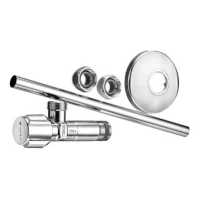Afbeelding van Schell hoekstopkraan met pijpje 3/8&quot;x10mm klem