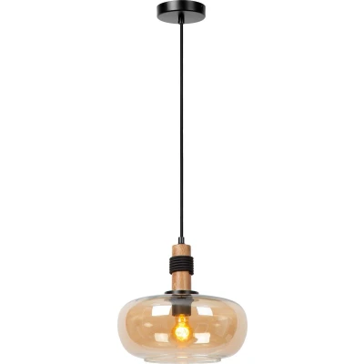 Afbeelding van Lucide ILONA Hanglamp Ø 30 cm 1xE27 Amber