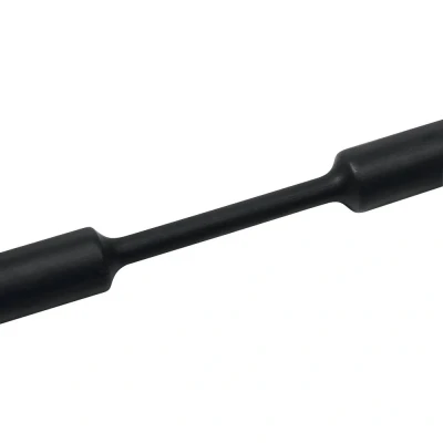 Afbeelding van HellermannTyton 319 07600 Krimpkous zonder lijm Zwart 76.20 mm 38.10 Krimpverhouding:2:1 1 m