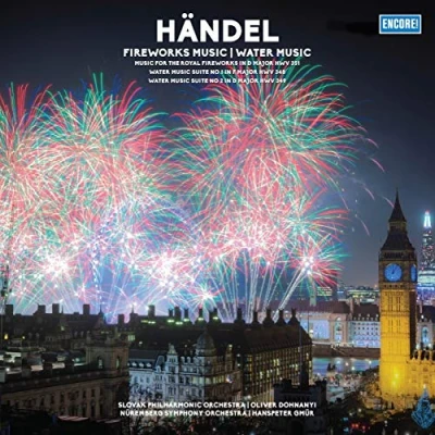 Afbeelding van Slovak Philharmonic Orchestra Händel: Fireworks Music &amp; Water (LP)