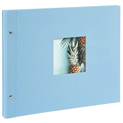 Afbeelding van Goldbuch Schroefalbum Bella Vista Hemelsblauw 31x39 cm