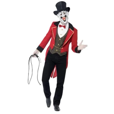 Afbeelding van Dressing Up &amp; Costumes Circus Sinister Ringmaster Costume