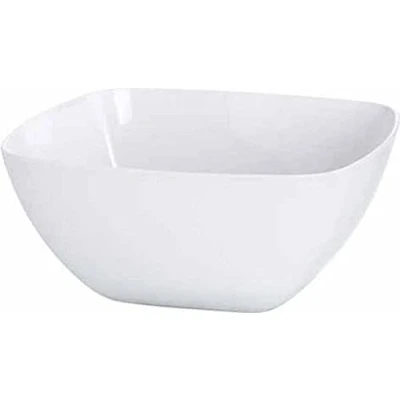 Afbeelding van Emsa Vienna 504635 slaschaal, vierkant, kunststof, 0,6 l, 13,5 x 7 cm, wit