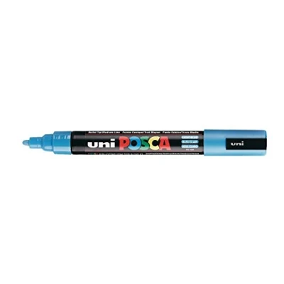 Afbeelding van Verfstift Posca PC5M M lichtblauw