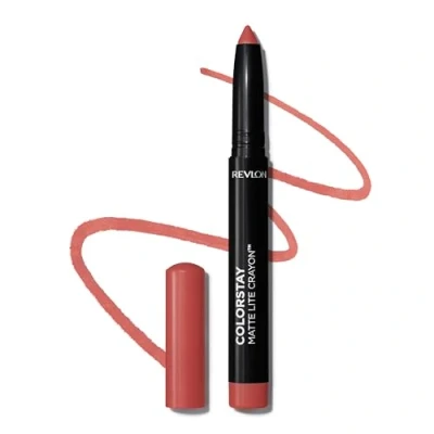 Afbeelding van Revlon Lipstick Colorstay Matte LITE Crayon Lippenstift, Maat: 1.4 g, Shes fly
