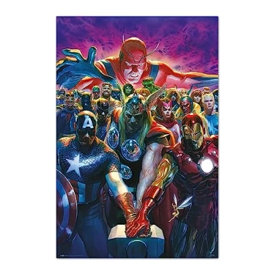 Afbeelding van Poster Marvel Los Vengadores 10 61x91,5cm