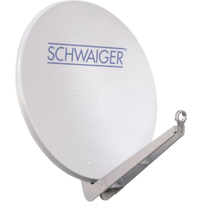 Afbeelding van Schwaiger SPI085 Satellietschotel 85 cm Reflectormateriaal: Aluminium Lichtgrijs