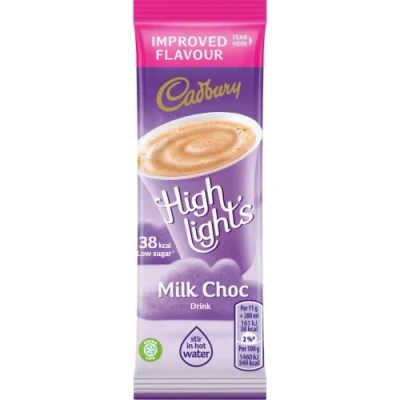 Afbeelding van Cadbury 30 stuks warme chocoladestaafjes 28 g