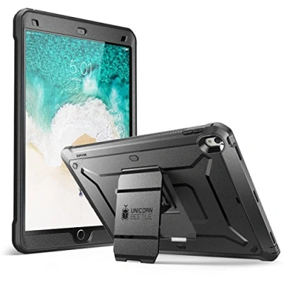 Afbeelding van SUPCASE Beschermhoes voor iPad Air 3 10,5 inch (2019) en Pro (2017) met geïntegreerde displaybescherming standaard [Unicorn Beetle Pro], robuuste allround bescherming, zwart