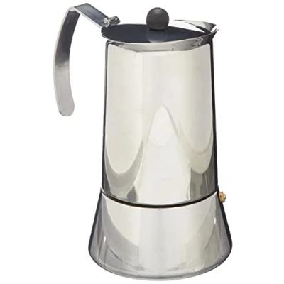Afbeelding van Italiaanse Koffiepot Monix M630010 Grijs Roestvrij staal