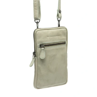 Afbeelding van Leren Telefoontasje Oceaan Groen Salta voor Dames The Chesterfield Brand