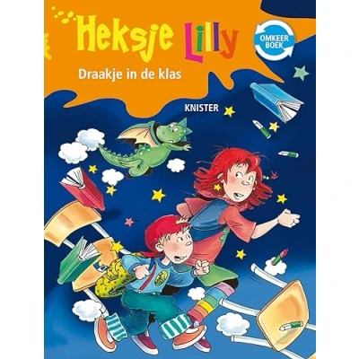 Afbeelding van Heksje Lilly omkeerboek Rare ridder/Draakje in de klas