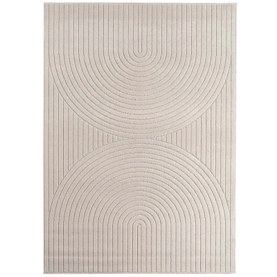 Afbeelding van Scandinavisch Buitenkleed Naara Soli Crème 80x150 Cm