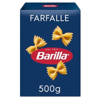 Afbeelding van BARILLA Farfalle pasta 500 g 4 stuks