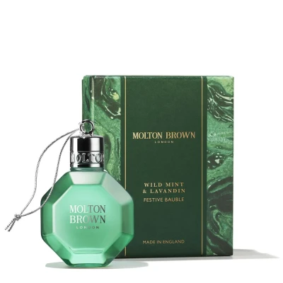 Afbeelding van Molton Brown Wild Mint &amp; Lavandin Festive Bauble Gel 75ml