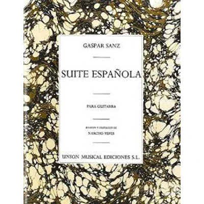 Afbeelding van Suite Espanola (Espagnola) Sanz Gaspar Yepes Narciso