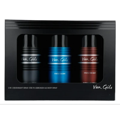 Afbeelding van Van Gils Strictly deodorant set met for men, Cologne &amp; Night 3x 150 ml