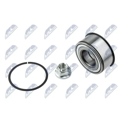 Afbeelding van NTY KLP RE 021 Wiellagerset Vooras, Vooras links, rechts, Achteras Zonder wielnaaf RENAULT: Kangoo I Express
