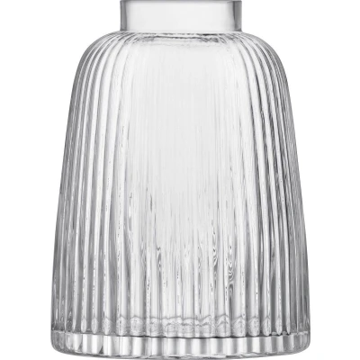 Afbeelding van L.S.A. Pleat Vaas 26 cm Transparent / Glass