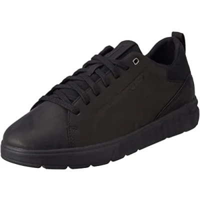 Afbeelding van Geox U Spherica EC4 Sneakers laag, Heren, Maat: 46, Nero Kunststof