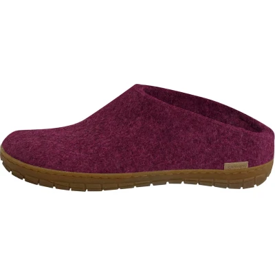 Afbeelding van Glerups Pantoffels, Maat: 40, Cranberry Wol
