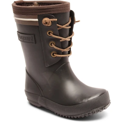 Afbeelding van Bisgaard BOOT LACE Thermo Regenlaarzen voor kinderen, Maat: 39, Black Natuurrubber