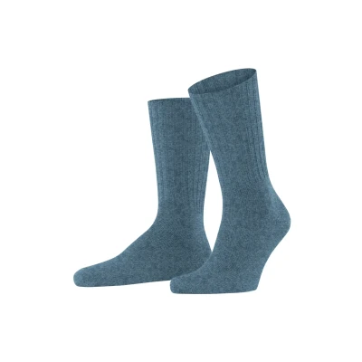 Afbeelding van FALKE Nelson herensokken licht jeansblauw (light denim) Maat: 43 46