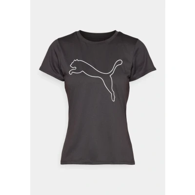 Afbeelding van TAD ESSENTIALS logo T shirt voor Dames, Zwart, Maat XS PUMA